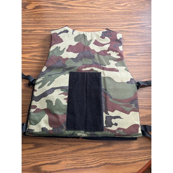 Gen X Global green camouflage tactical paintball vest OSFA - Picture 2 of 6